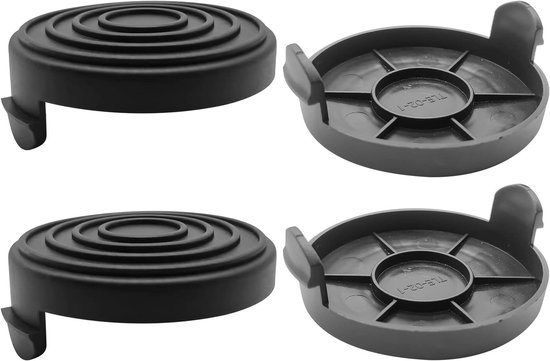 4 stks TLE-02-1 Vervanging Spoel Cover, Grastrimmer Spoel Cover voor Ein-hell GC-ET 4530