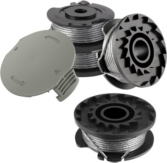 4 Stuks Φ1.65mm 4.9m F016800569 Vervangende draadspoel + F016F05320