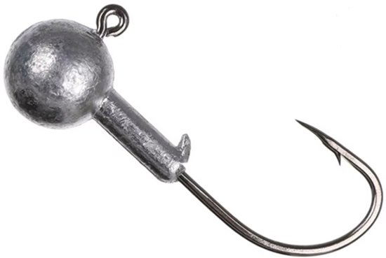 4 Stuks - Jigkoppen 2,5 gram - Jigheads - Jigkop voor shads & twisters - Roofvissen - Snoek - Baars - Snoekbaars - Kunstaas van Waterside.