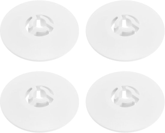 4 stuks middelgrote naaimachine spoel pin dop vervanging spoel dop plastic naaidool dop compatibel met broer, wit