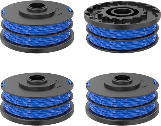 4 stuks reservespoel grastrimmer spoel compatibel met RAC123, trimmer draadspoel voor RLT4027, RLT4125, RLT5027, RLT6030, RLT5127, RLT6130-5132002670(4 spoelen)