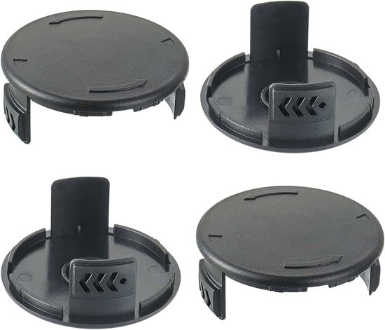 4 stuks spoelafdekking voor Parkside PRTA 20-Li (B2, C3), PRT 550 (A1, A2, A3, A5) reservedoppen, voor Parkside PRTA 20Li C3 LIDL IAN351753