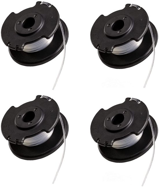 4 Stuks Vervangende Draadspoelen voor Accutrimmer