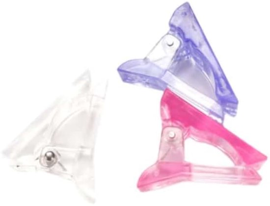 40 stuks nageltips clip voor snelle opbouw polygel nagelvormen nagelclips voor polygel vingernagelverlenging UV LED opbouw voor doe-het-zelf manicure nagel kunst gereedschap
