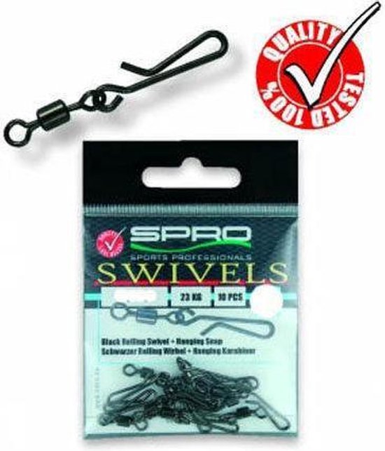 4553 804 Spro Rolling Swivel + Snap 4 van Spro