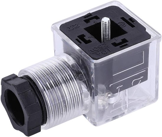 5-delige Solenoïde Spoel Stekker Connector voor Hydraulische Kleppen en Lampen AC110-220V