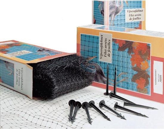 5 x 4 meter afdeknet vijvernet van Ubbink