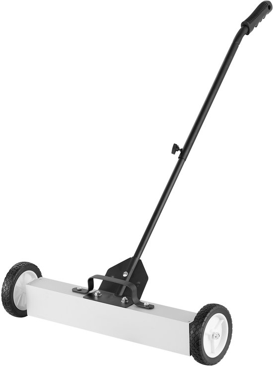 50 ponds rollende magnetische veegmachine, 24 inch duwveegmachine met telescopische steel, ideaal voor werkplaats, garage, tuin schoonmaken van GARDTECH