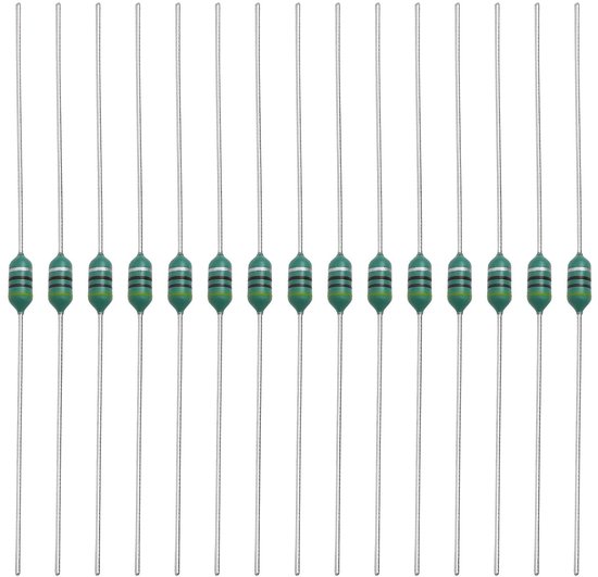 50 Stuks Kleur Ring Inductor AL0307 470uH 0.25W Axiale RF Spoel voor Auto Verlichting en Audio, 100V