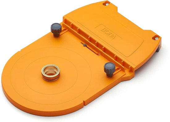 542005 Router Dado Jig, de houtbewerkingsfreesgeleiding die voor nauwkeurige, rechte dado's, konijnen en kegels mogelijk maakt, rood