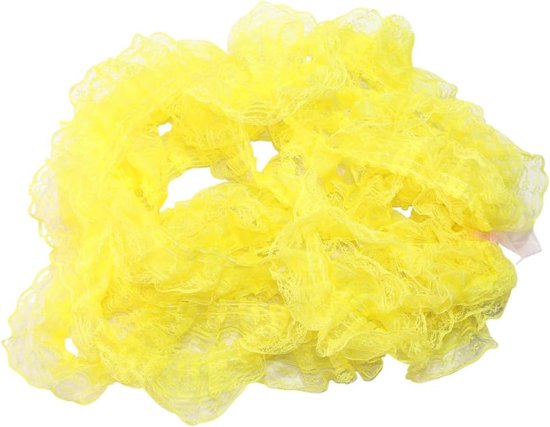 5m Vintage Geel Kant 4.5cm Dubbele Laag Ruche Trim Roze Vintage Lint voor DIY Ambachten Naaien Bruiloft Gift Decoratie