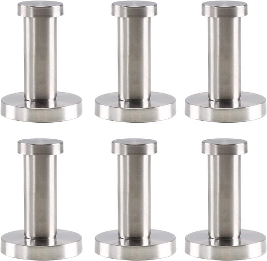6 pcs towel hooks, clothes hooks - ShopVlot