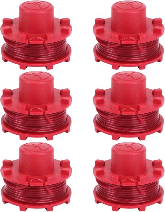 6 stuks 3405096 draadspoel 1,6 mm reservespoel voor Einhell