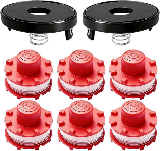 6 stuks 3405096 reservedraadspoel voor grastrimmer, vervangende draadspoel compatibel met Einhell grastrimmer GE-CT 36/30Li E SOLO, AGILLO 36/255 BL, AGILLO 18/200
