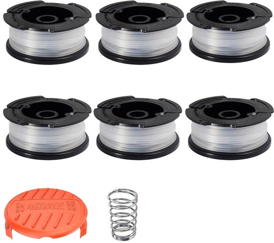6 Stuks Vervangende Trimmer Spoelen AF-100 voor Diverse Modellen