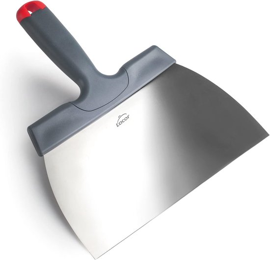 60534 Chocolade Spatel, Roestvrij Staal, 22 cm, Ergonomische Handgreep