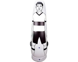 63/69/80 inch, doelman verdediger training, opblaasbaar PVC | trap verdedigingsmuur, rollende training mannequin | Draagbaar behendigheidsoefening, enthousiastelingen, beginners