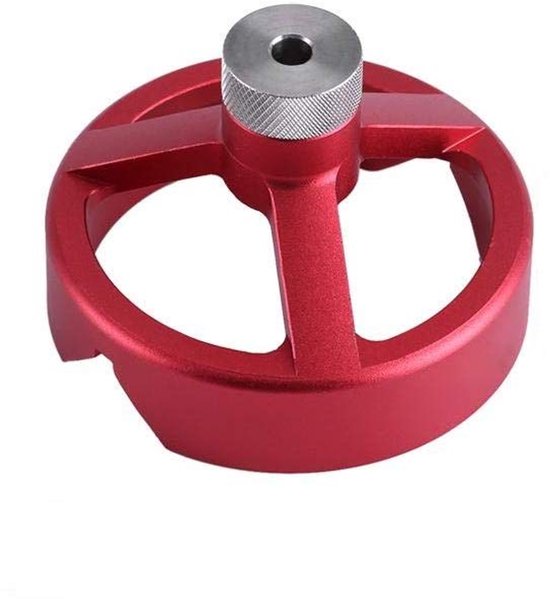 6//7/8/9/10 mm verticale boorlocatie, geleidingsmasker voor houtbewerking, geleidingsapparaat voor verticale boren (rood)