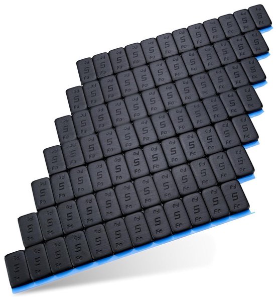 7 Balancing Weights - 12 x 5 g Adhesive Weights