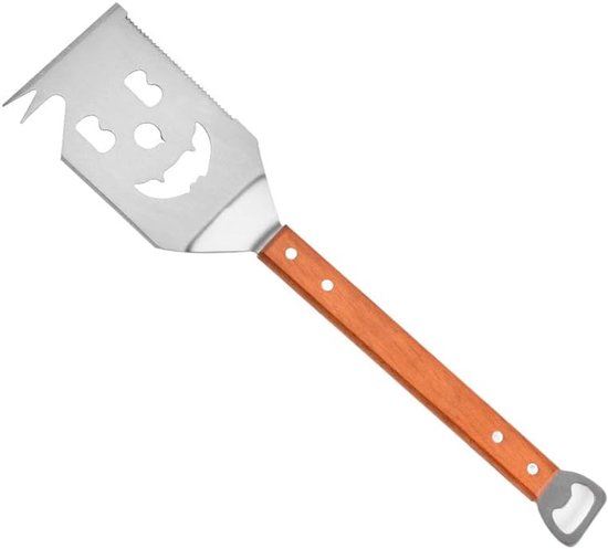 7-in-1 barbecue-spatel, roestvrij stalen grillspatel, multifunctionele grillspatel, cadeau voor grillfans, barbecuegereedschap, barbecuegeschenken voor mannen, barbecue-accessoires, camping