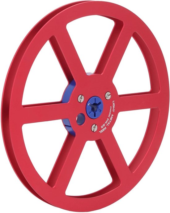 7 Inch Aluminium Metaal Spoel met 6 Gaten en RVS Schroeven voor 1/4 Tape Decks, Ideale Vervanging voor Beschadigde Spoelen en Tape Accessoires