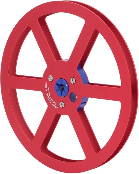 7 Inch Aluminium Metalen Spoel met 6 Gaten voor Universele Geluidsbanden en RVS Schroeven, Ideale Vervanging voor Beschadigde Tape Decks van Merkloos
