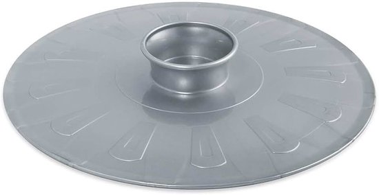 73401080 Gira Tortilla's 26 cm met knop, PP, zwart draaibaar, meerkleurig