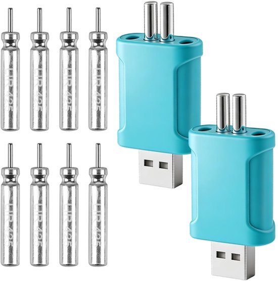 8 Stuks Oplaadbare CR 425 LED Dobbers voor Vissers - Visaccessoires