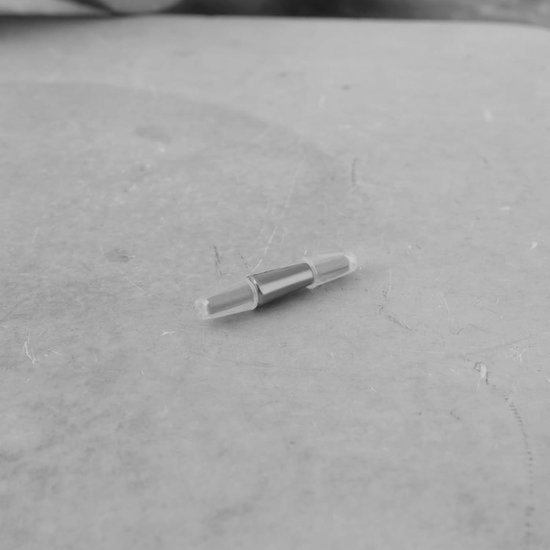 8 stuks Tungsten Sinkers 0.5g 1g 1.5g 2g - Vissen Sinker Gewichten voor Bass Snoek Zoutwater Zoetwater