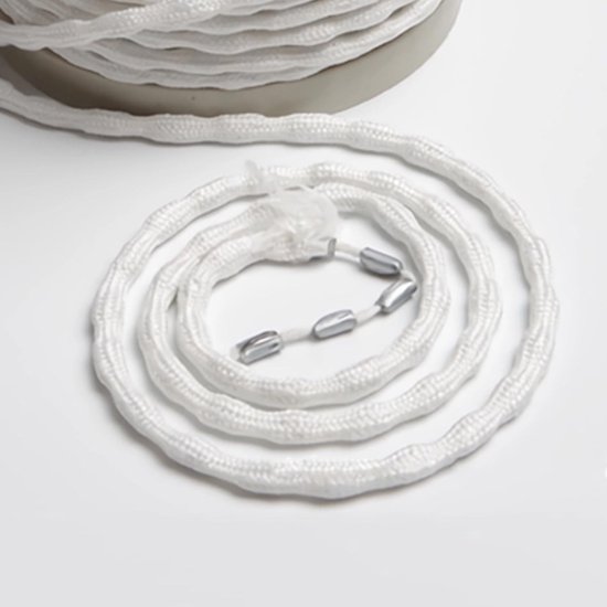 800g Lood Tape voor Gordijnen - 10m Zware Lood Ketting voor Buiten - Perfecte Vouwen, Ideaal voor Gordijnen, Stoffen en Muggennetten