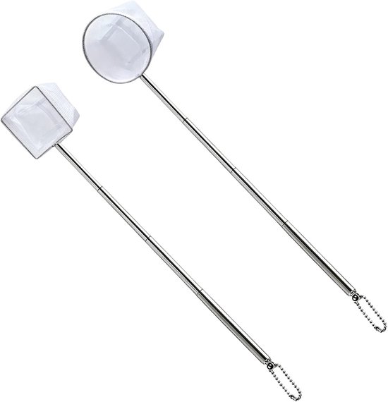 8/10 cm mini-schepnet voor aquarium, 2 stuks