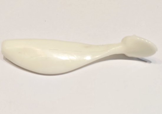 8x Shad 5cm - 2 inch in de kleur white uit Amerika van $