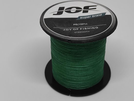 8X (strengen) gevlochten lijn - groen - 9,9 kg - 0.16 mm - 500 meter van Daiwa