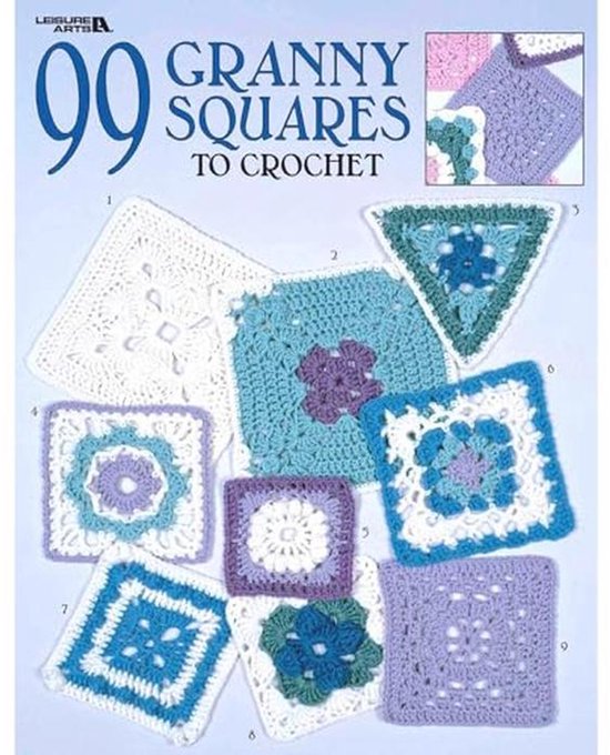 99 Haakpatronen voor Granny Squares van Merkloos