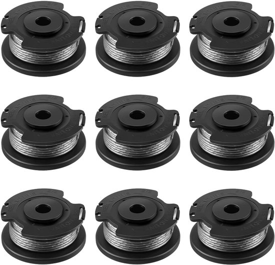 9Pcs Spoel & Lijn Vervanging Voor Bosch EasyGrassCut 18 23 26 18-230 18-260 18-26 Trimmer Onderdelen