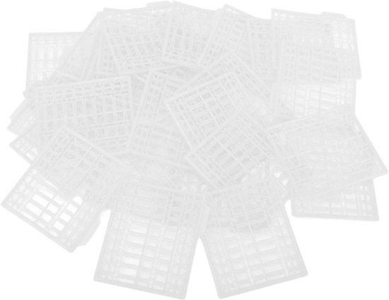 Aasstoppers Vislijn - Boilie Stoppers - Karpervissen Fixeren - Afneembaar Plastic - 30 stuks - Wit