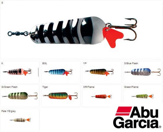 Abu Garcia Atom - Spinner - Lepel - Kunstaas - Blue Flash - 25 gram