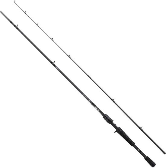 Abu Garcia Eon Baitcasting Hengel Zwart 1.98 m / 5-21 g van Merkloos