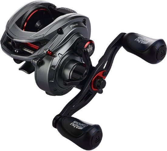 Abu Garcia Max 4-LP-41 LH - Baitcastingreel - Rood/zwart van Merkloos