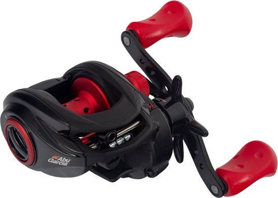 Abu Garcia Max X Left - Baitcastingreel - Rood van Merkloos