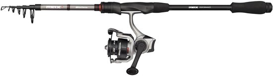 Abu Garcia Max X Telescopische Spinning Combo 2.44m (10-30g) - Spinhengel van Merkloos
