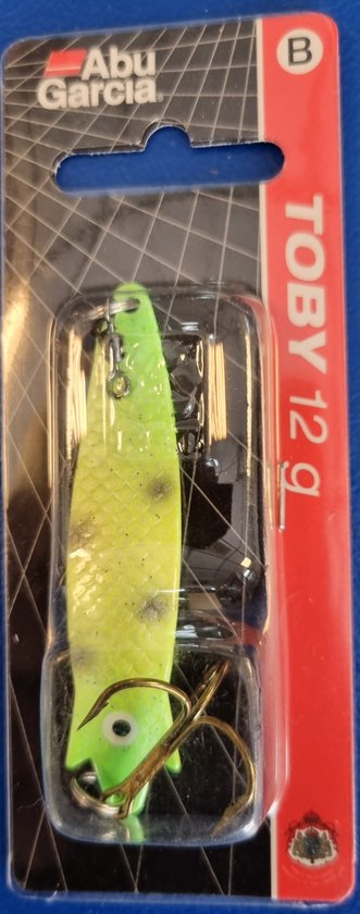 Abu Garcia - spinner Toby 12 gram - Fi.YE/Green van Abu Garcia
