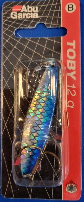 Abu Garcia - spinner Toby 12 gram - S/Blue Flash van Abu Garcia