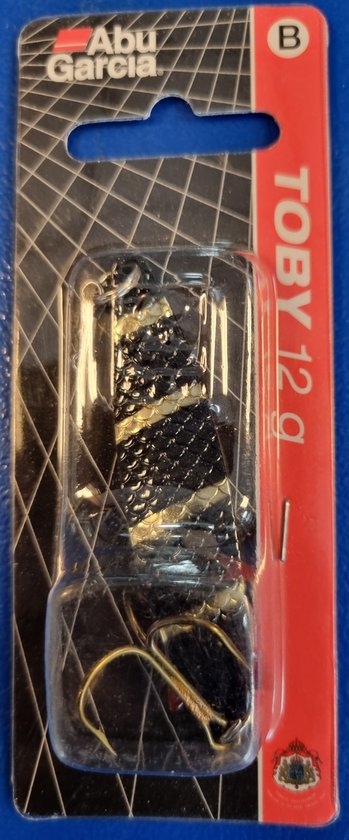 Abu Garcia - spinner - Toby 12 gram - zwart van Abu Garcia