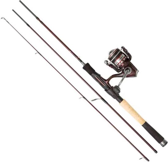 Abu Garcia Tormentor Spinning 4 Sections Combo Zwart 3.04 m / 25-65 g van Merkloos