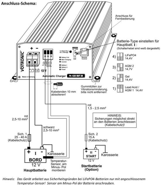 Acculader Loodaccu - 12 V 60 A - 305x160x72 mm - 2,5 kg - Voor Lood En Lithium Batterijen - Onderhoudsfunctie
