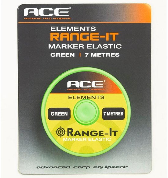 Ace Elements Range-It Marker Elastiek | 7m Hi-vis Orange van Ace Elements