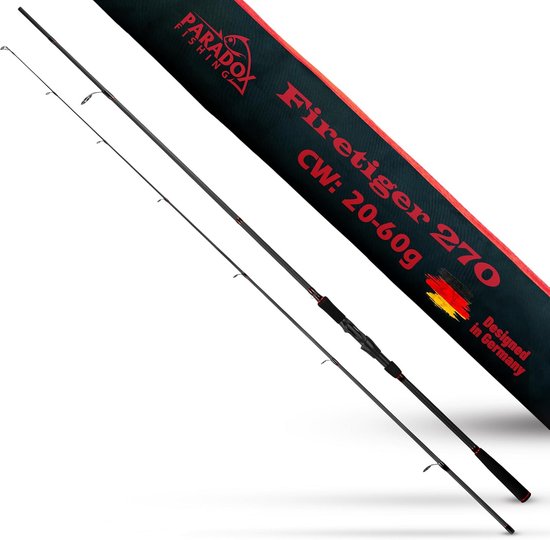 Actieset Spinhengels met Molen - Krachtige Hengels voor Snoek, Baars en Snoekbaars van Merkloos