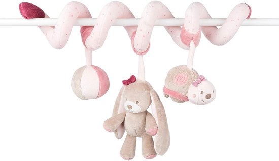 Activiteitenspiraal voor baby's, meisjes - Nina, Jade Lili