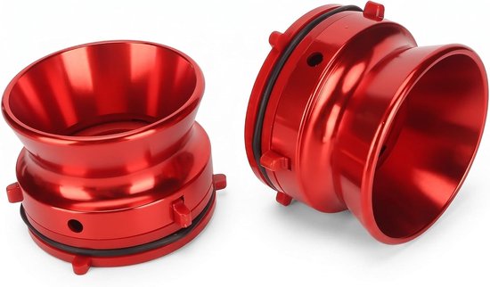 Adapterset voor 10 Inch Reel to Reel Tape Recorders, Compatibel met Studer, Akai en Teac, Rood